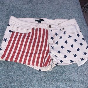 American flag shorts